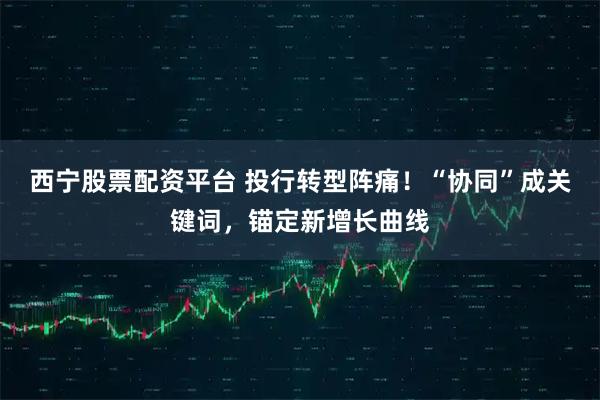 西宁股票配资平台 投行转型阵痛！“协同”成关键词，锚定新增长曲线